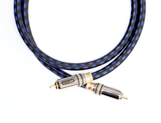 GOLDKABEL Blue Coax 1M