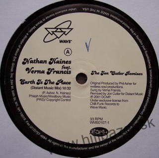 Nathan Haines Ft. V.Francis – Earth Is The Place (Jon Cutler Remixes)